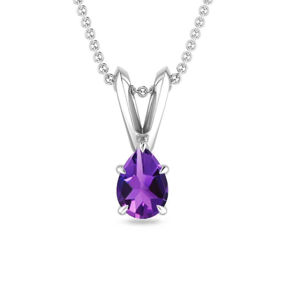 White Gold - Amethyst