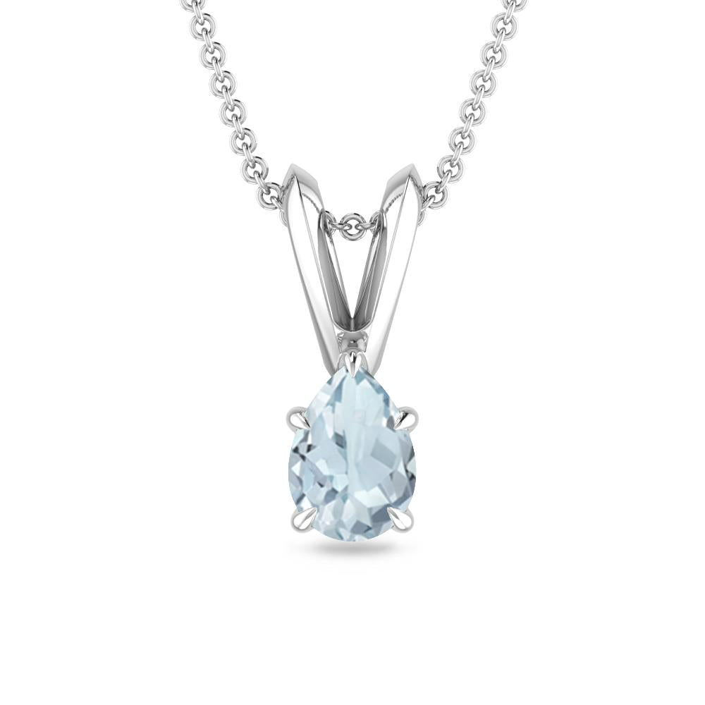 White Gold - Aquamarine