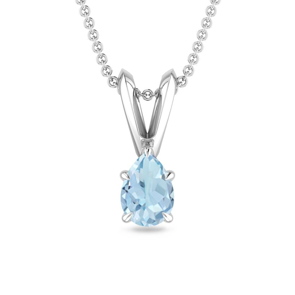 White Gold - Aquamarine