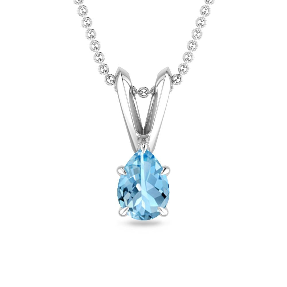 White Gold - Aquamarine