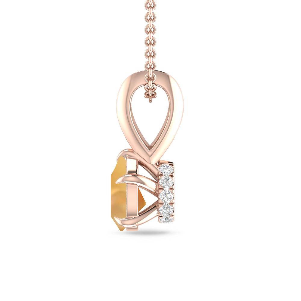 Rose Gold - Citrine