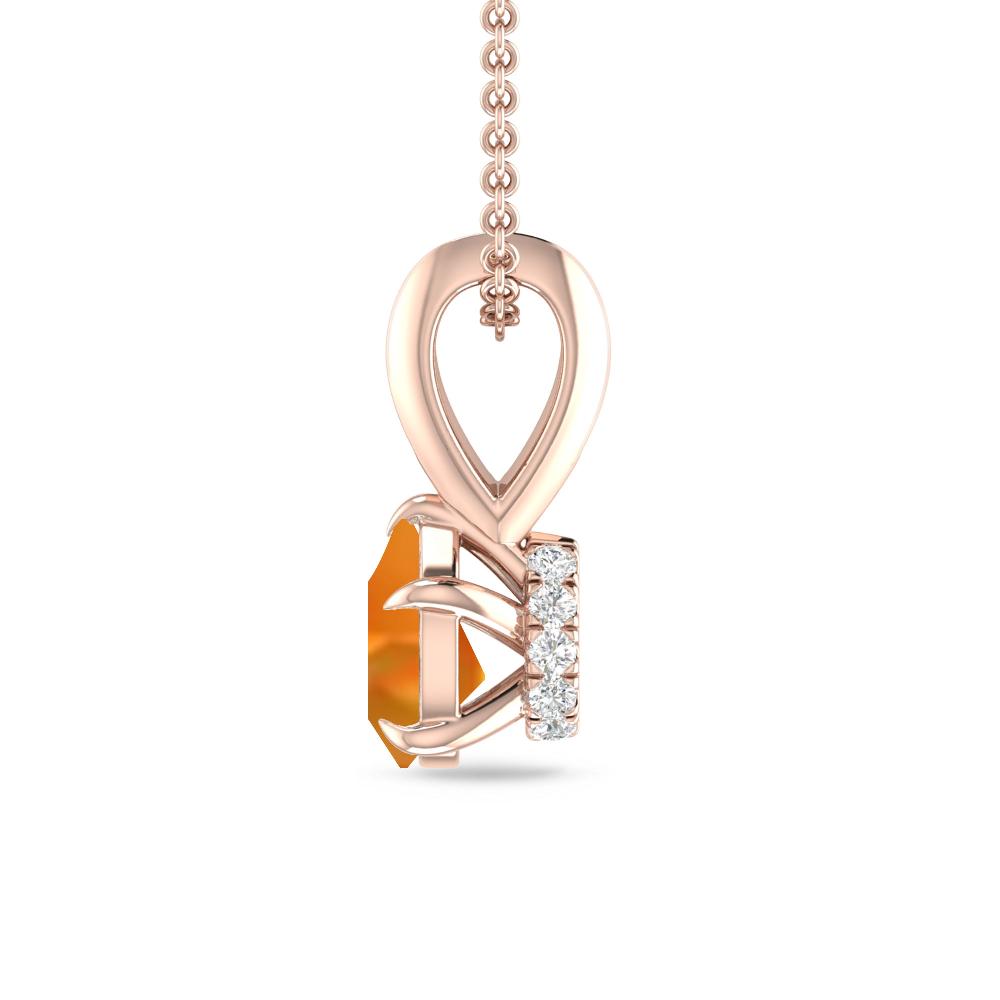 Rose Gold - Citrine