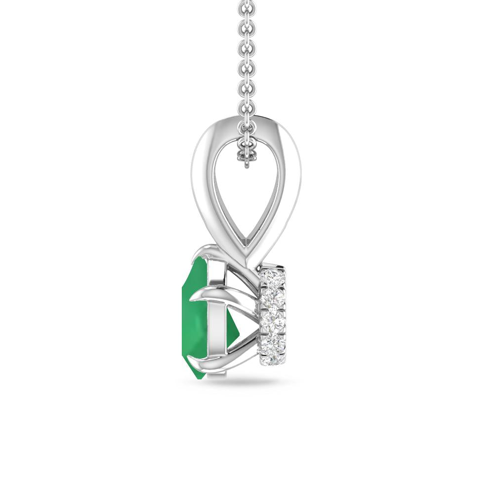 White Gold - Emerald