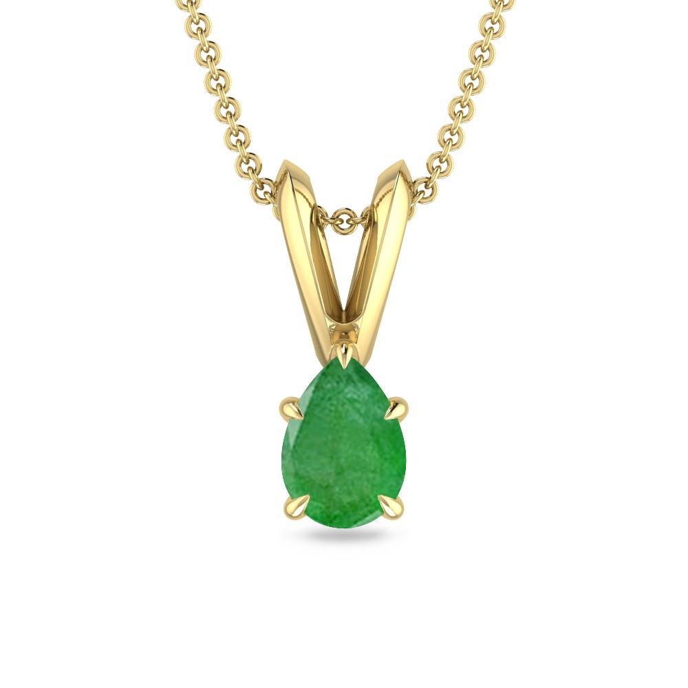 Yellow Gold - Emerald