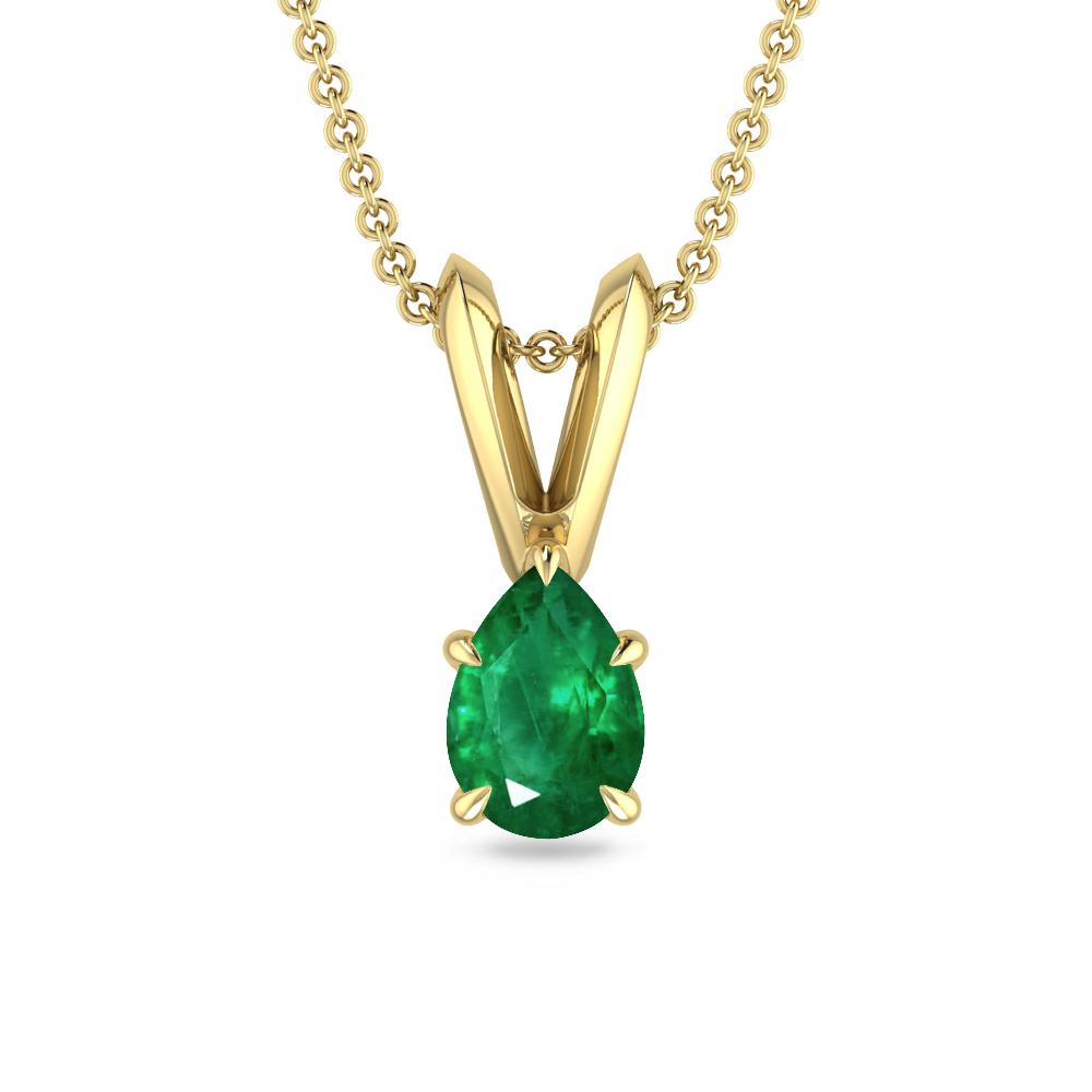 Yellow Gold - Emerald