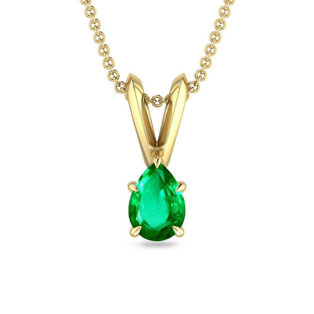 Yellow Gold - Emerald