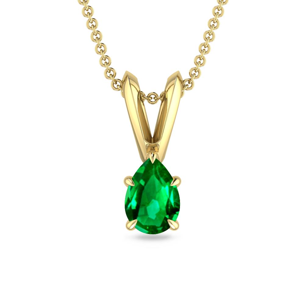 Yellow Gold - Emerald