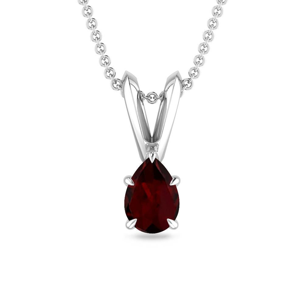 White Gold - Garnet