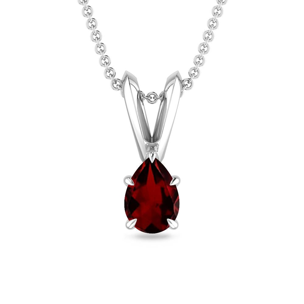 White Gold - Garnet