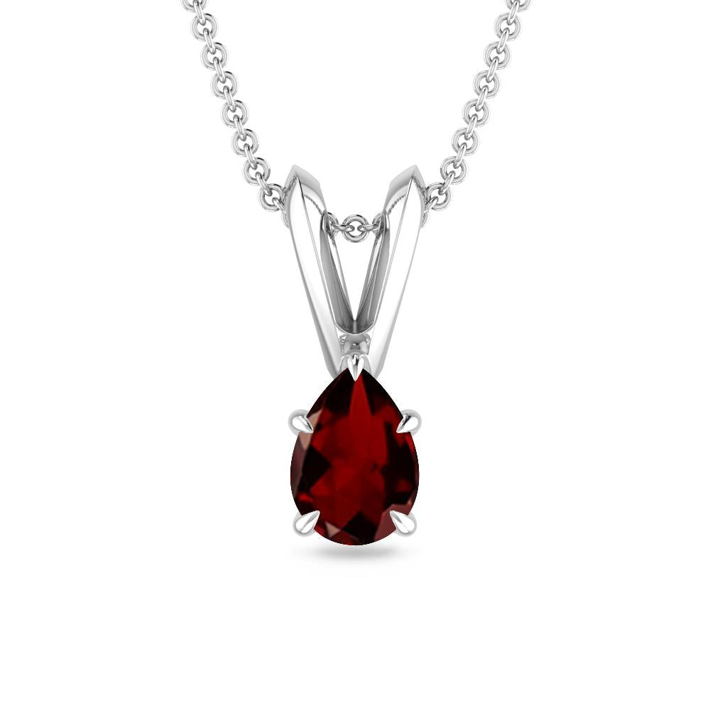 White Gold - Garnet