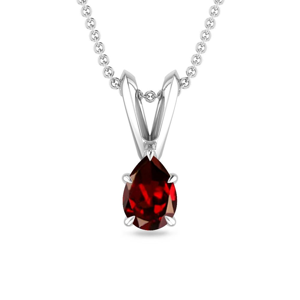 White Gold - Garnet