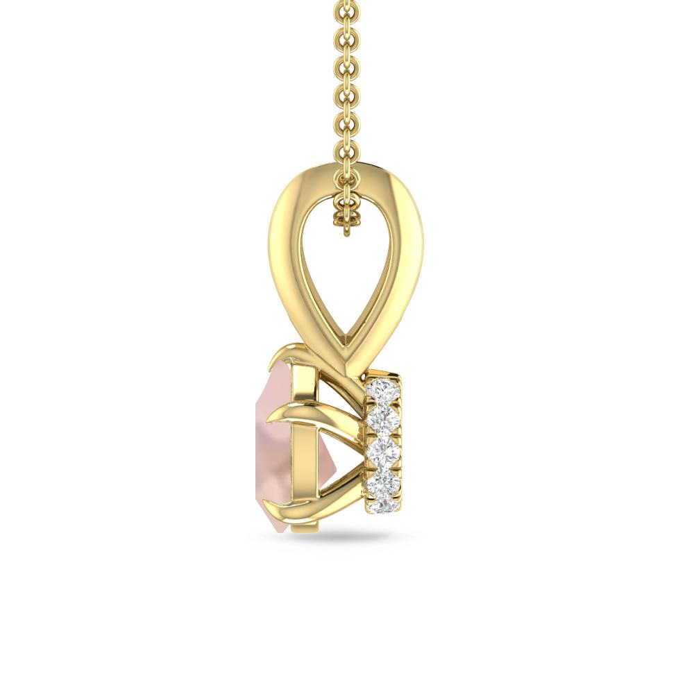 Yellow Gold - Morganite