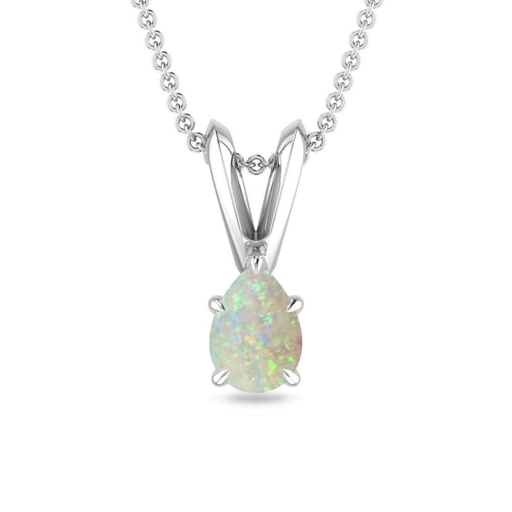 White Gold - Opal