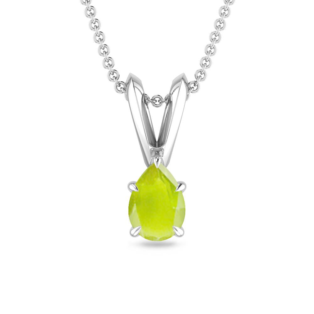 White Gold - Peridot