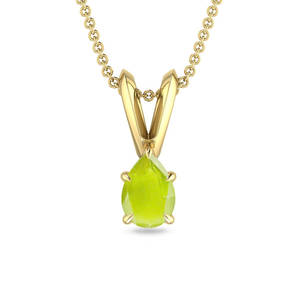 Yellow Gold - Peridot