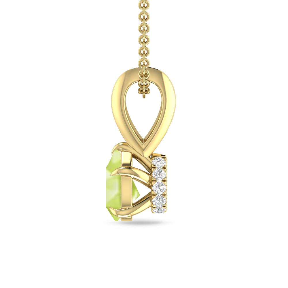 Yellow Gold - Peridot