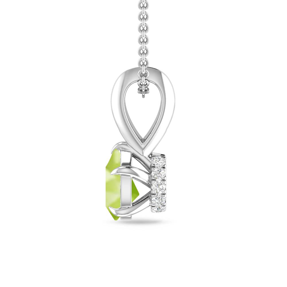 White Gold - Peridot