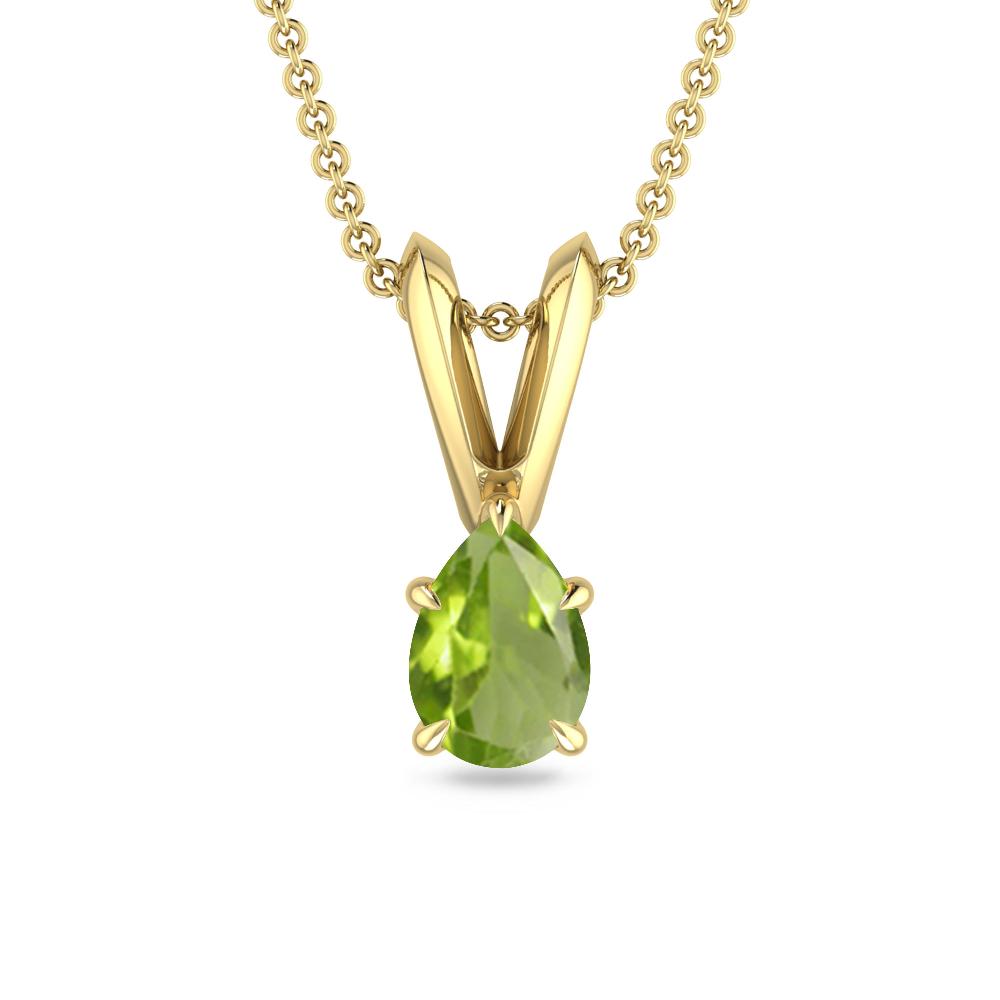 Yellow Gold - Peridot