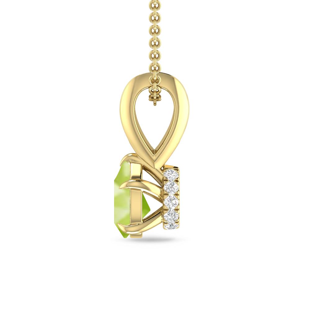 Yellow Gold - Peridot