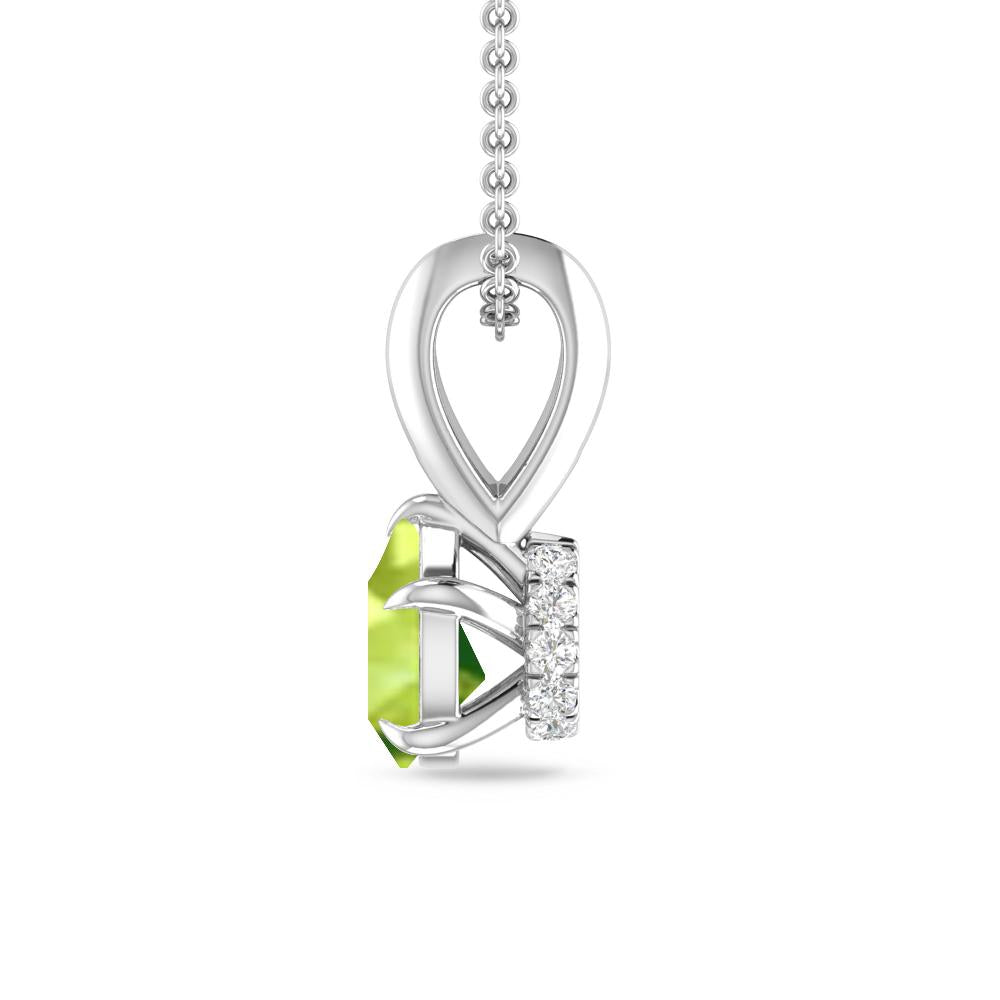 White Gold - Peridot