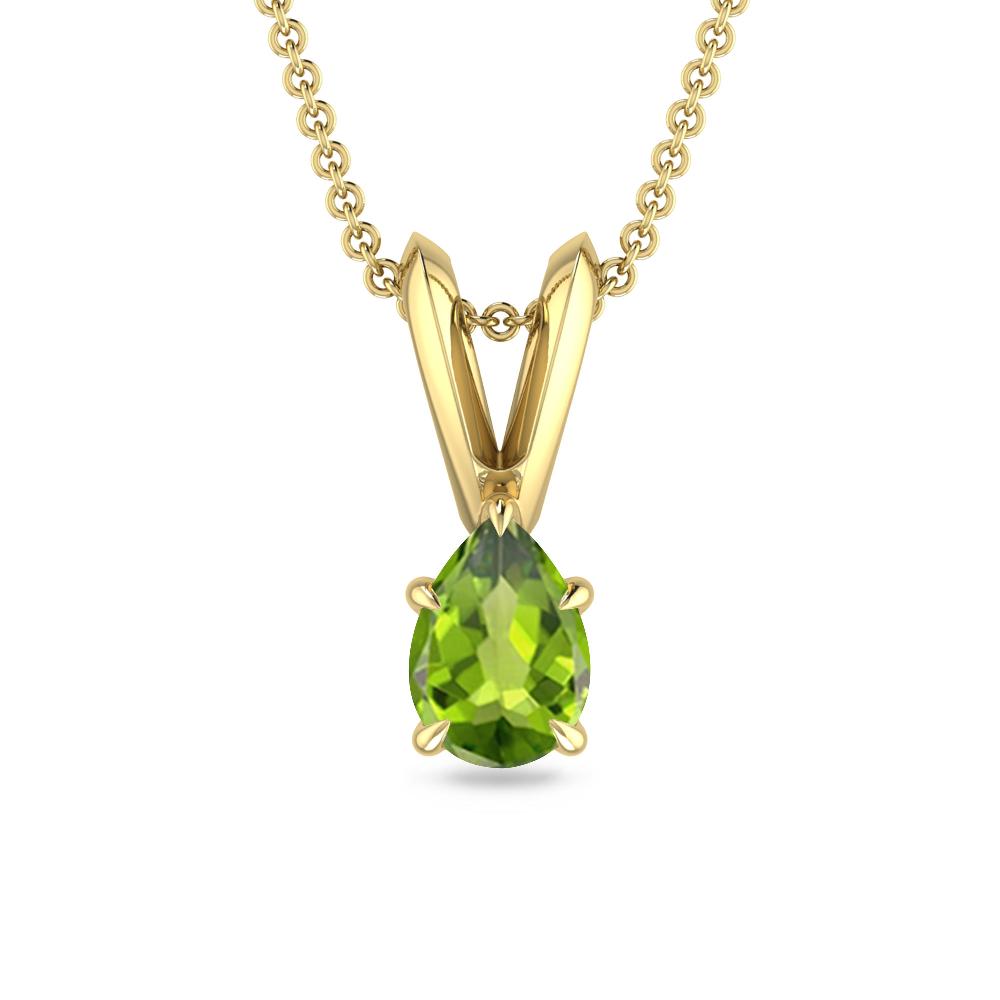 Yellow Gold - Peridot