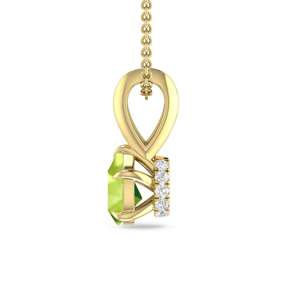 Yellow Gold - Peridot