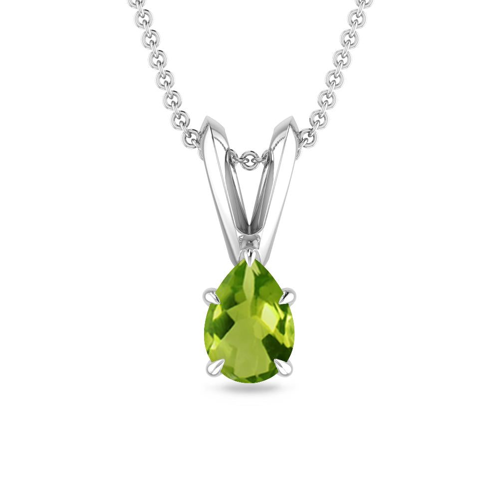 White Gold - Peridot