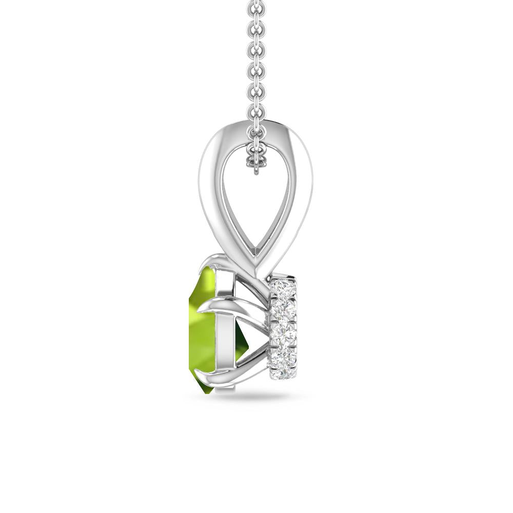 White Gold - Peridot