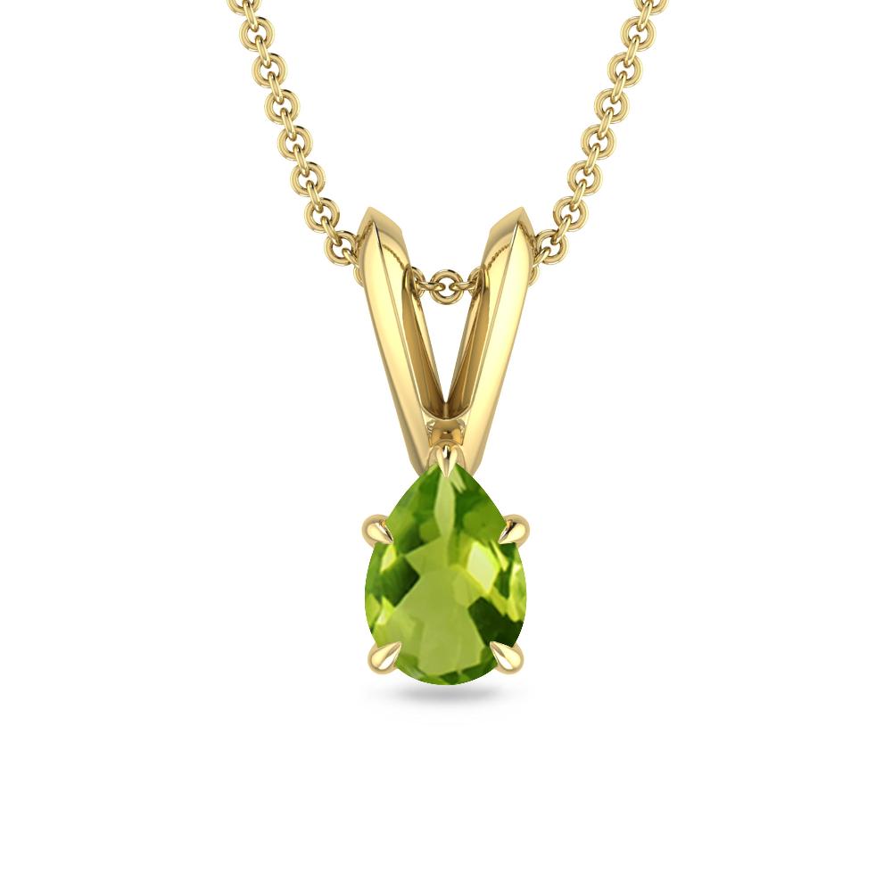 Yellow Gold - Peridot