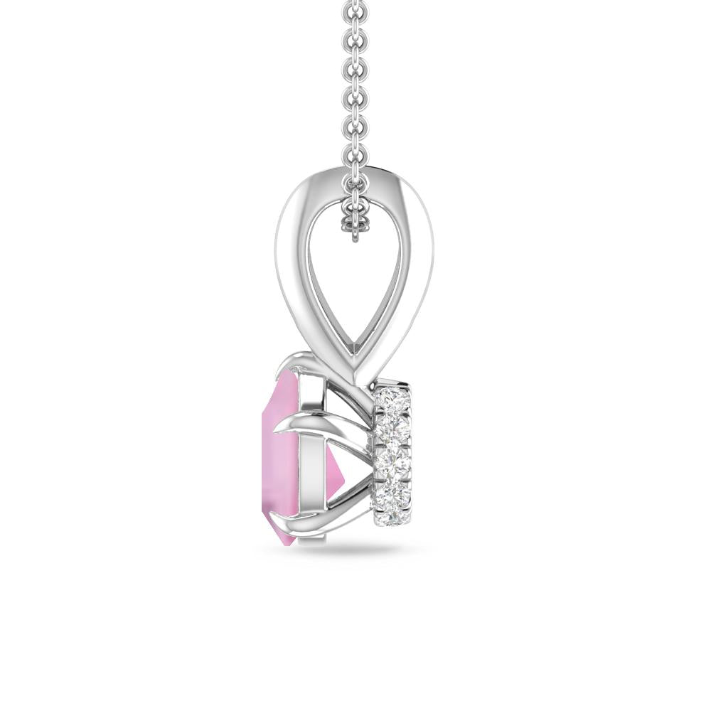 White Gold - Pink Tourmaline