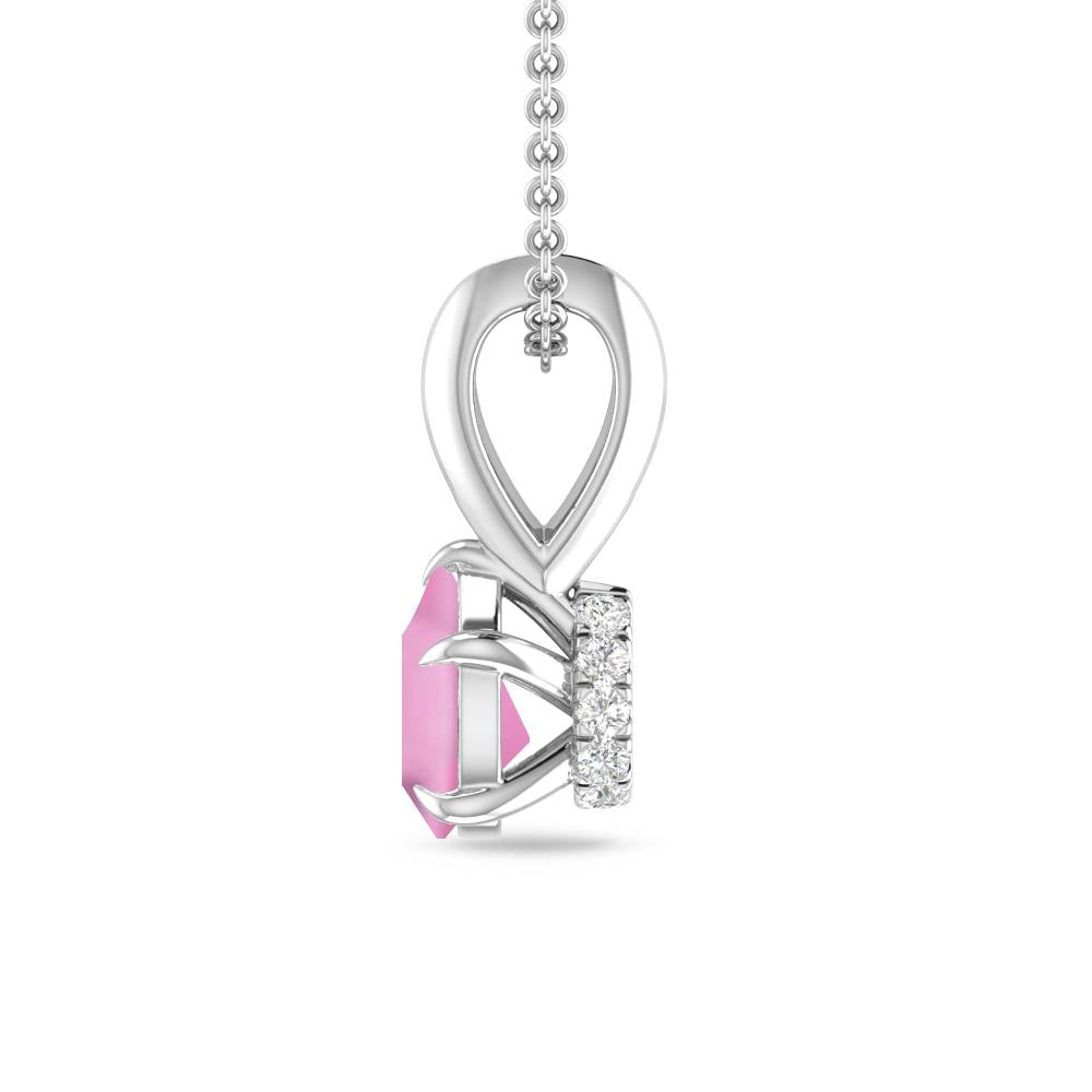 White Gold - Pink Tourmaline