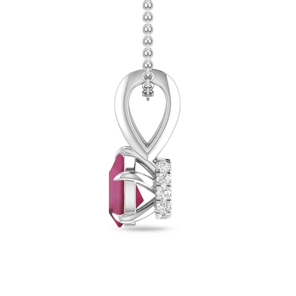 White Gold - Pink Tourmaline