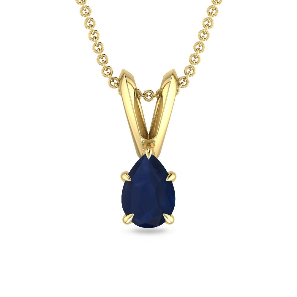 Yellow Gold - Sapphire