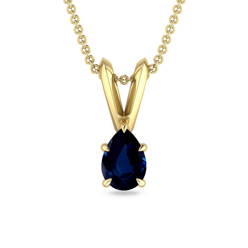 Yellow Gold - Sapphire