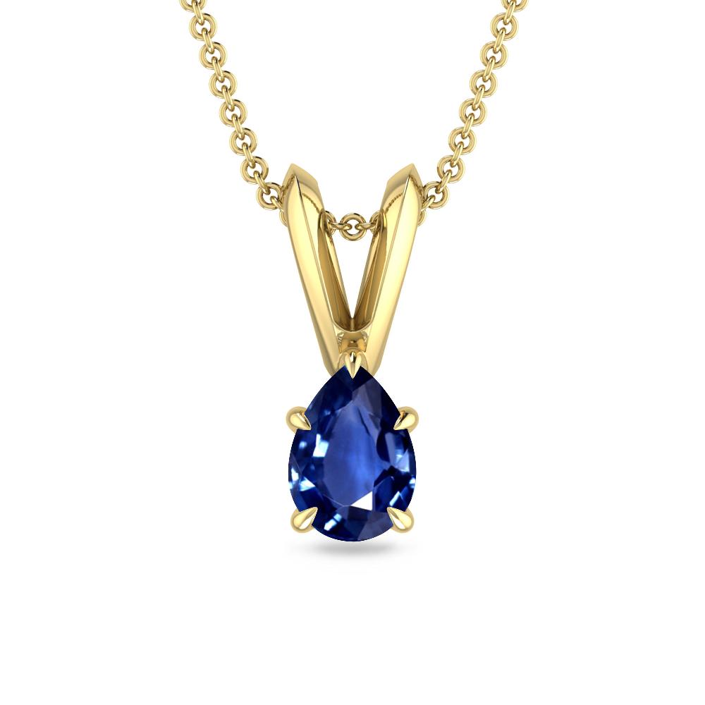 Yellow Gold - Sapphire