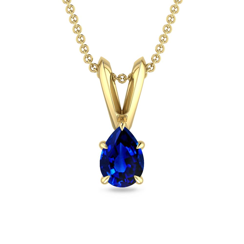 Yellow Gold - Sapphire