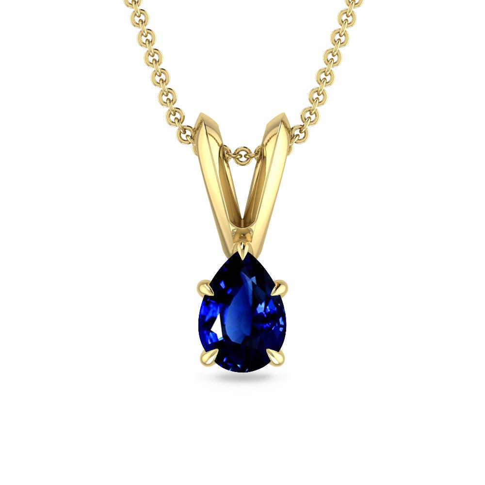 Yellow Gold - Sapphire