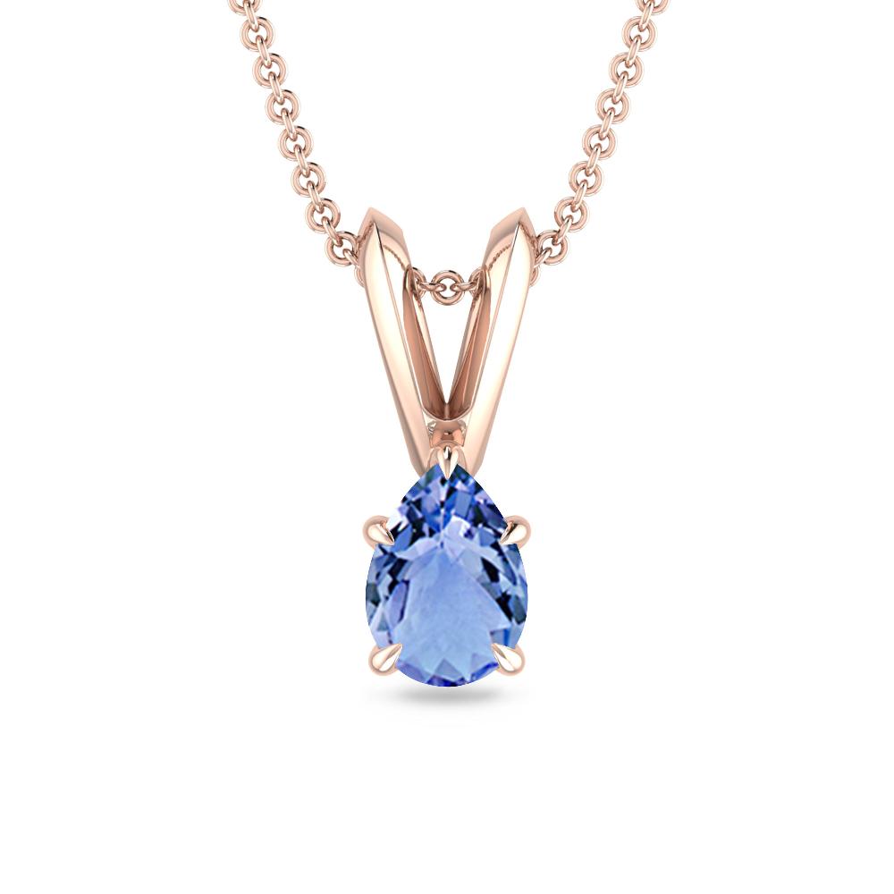 Rose Gold - Tanzanite