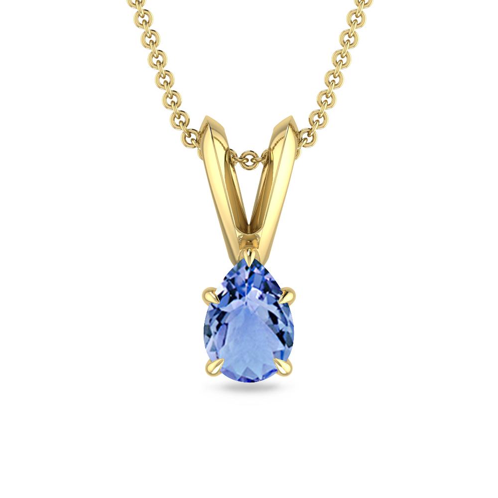 Yellow Gold - Tanzanite