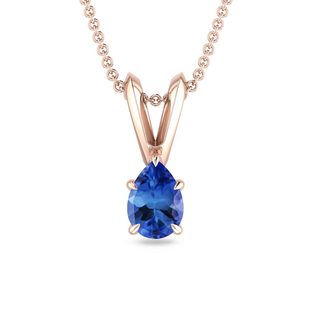 Rose Gold - Tanzanite