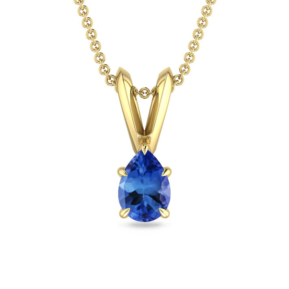 Yellow Gold - Tanzanite