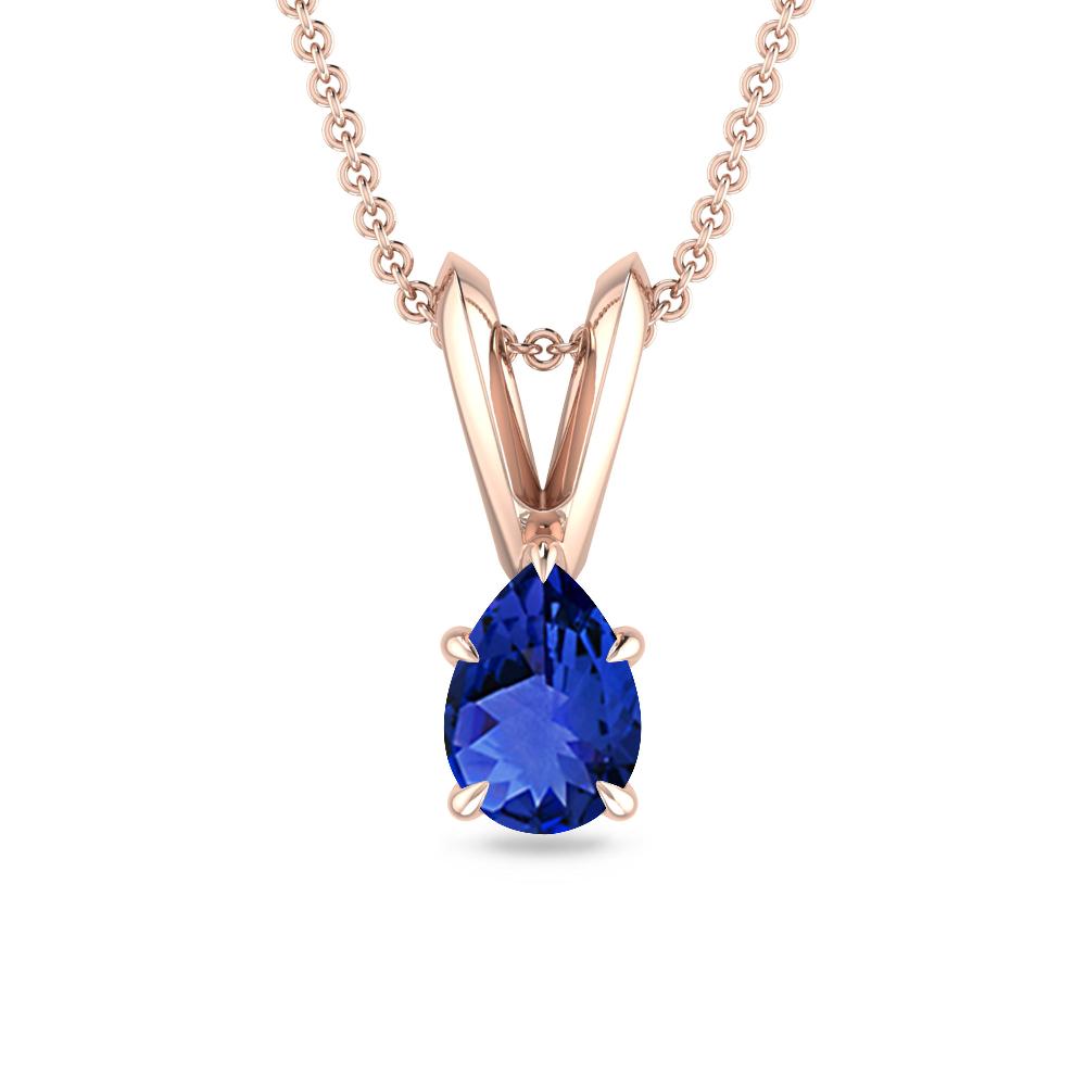 Rose Gold - Tanzanite