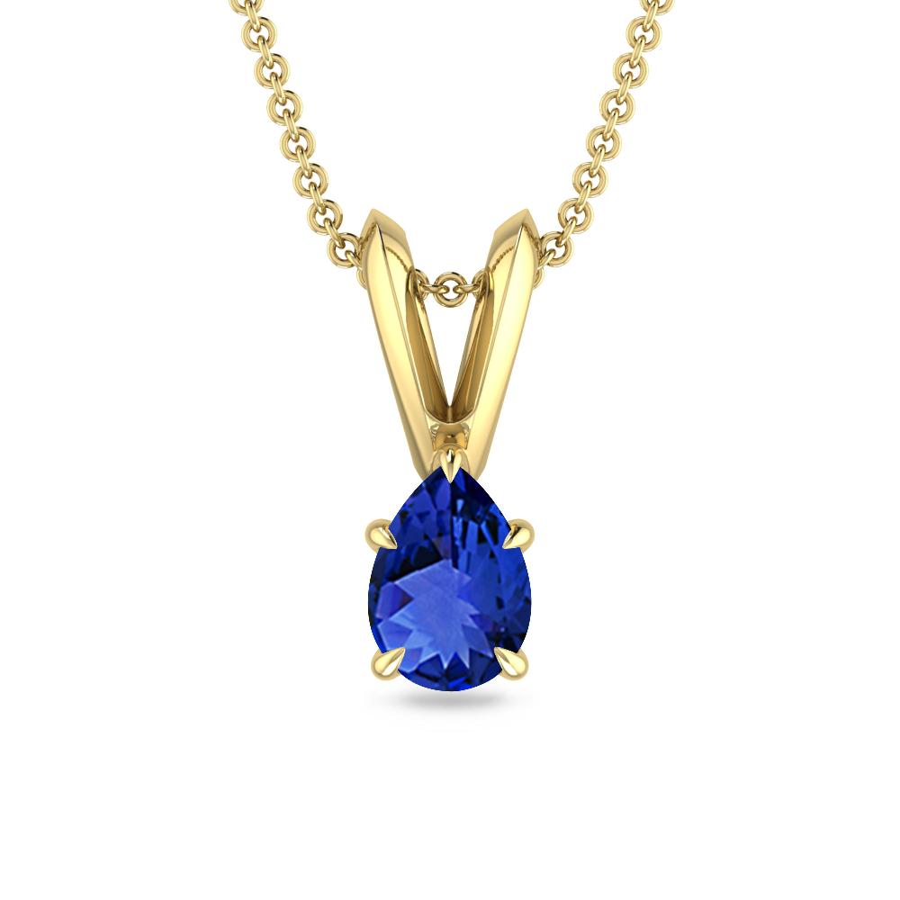 Yellow Gold - Tanzanite