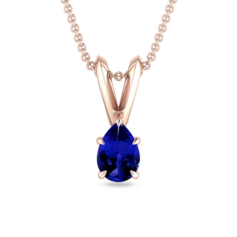 Rose Gold - Tanzanite