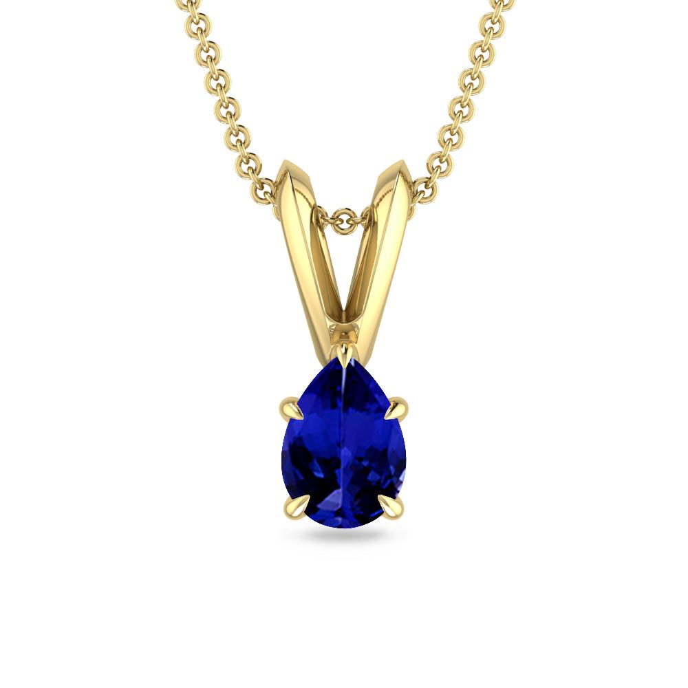 Yellow Gold - Tanzanite