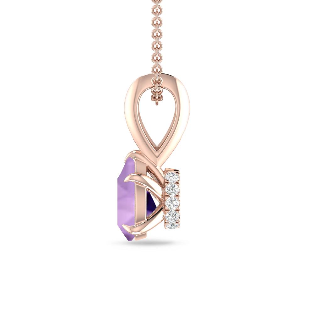 Rose Gold - Amethyst