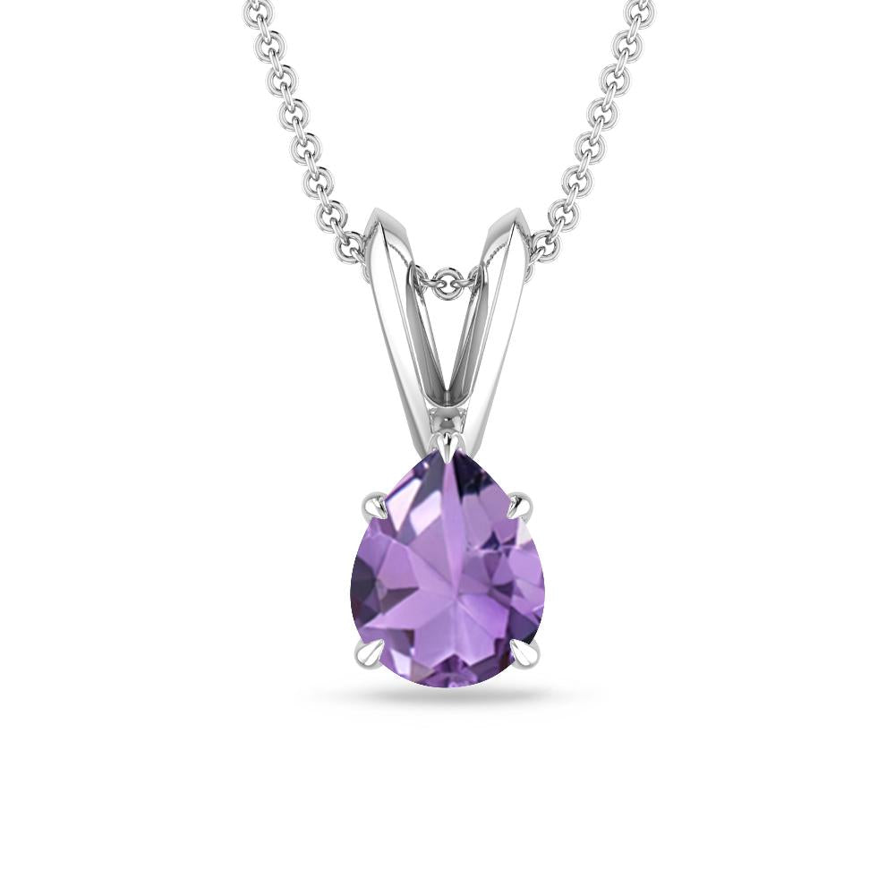 White Gold - Amethyst