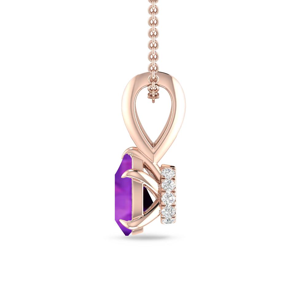 Rose Gold - Amethyst