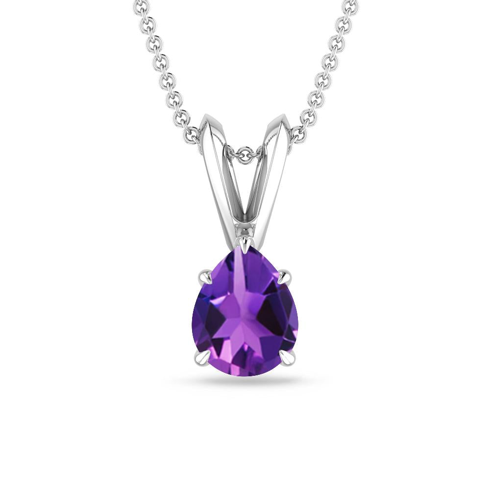 White Gold - Amethyst