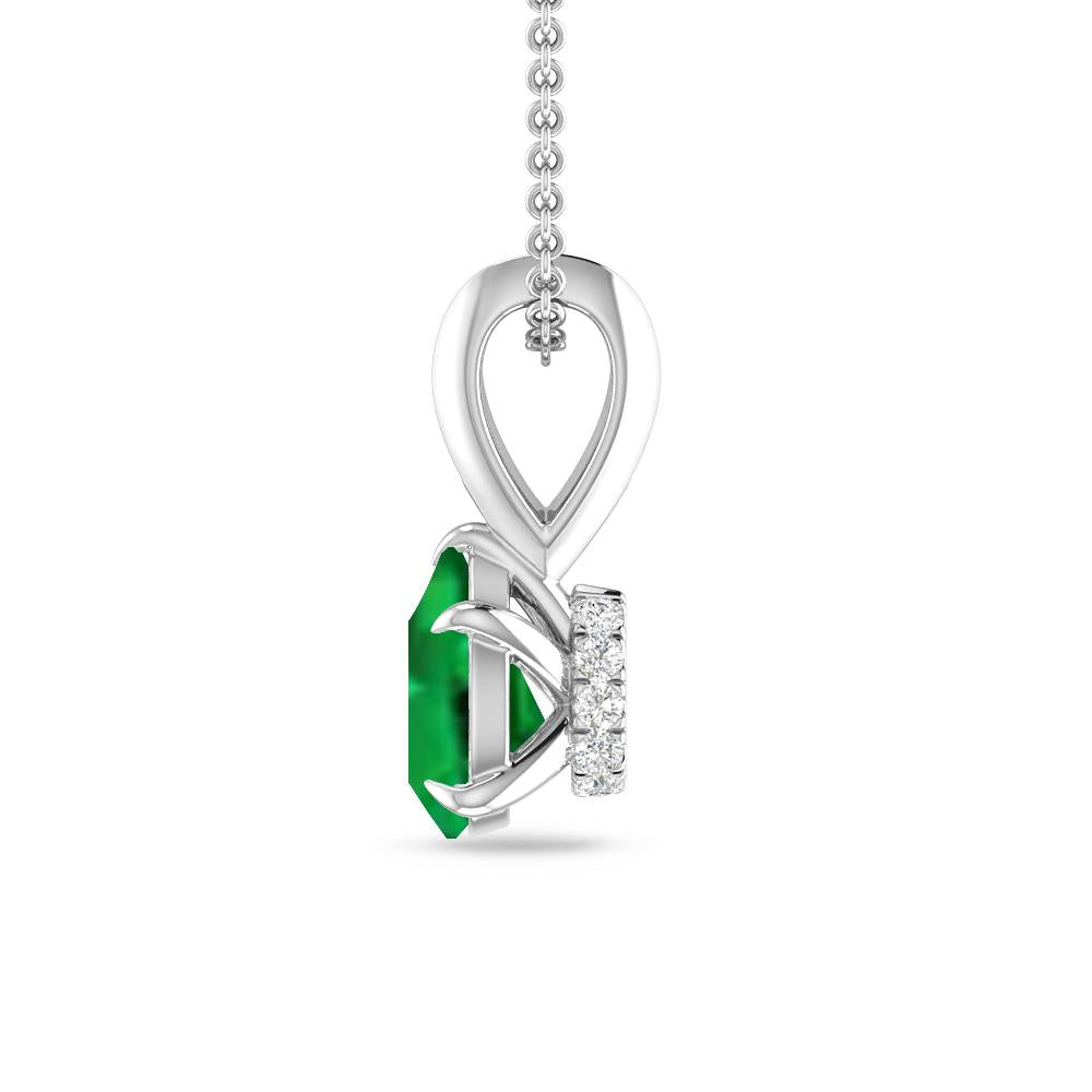 White Gold - Emerald